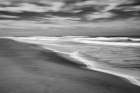 USA, California, Central Coast, Lompoc. Surf Beach abstract Art Print